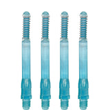 *Cuesoul - Dart Shafts - Tero Flight System - AK7 - Gradient - Standard - Set of 4 - Blue Cuesoul 47mm