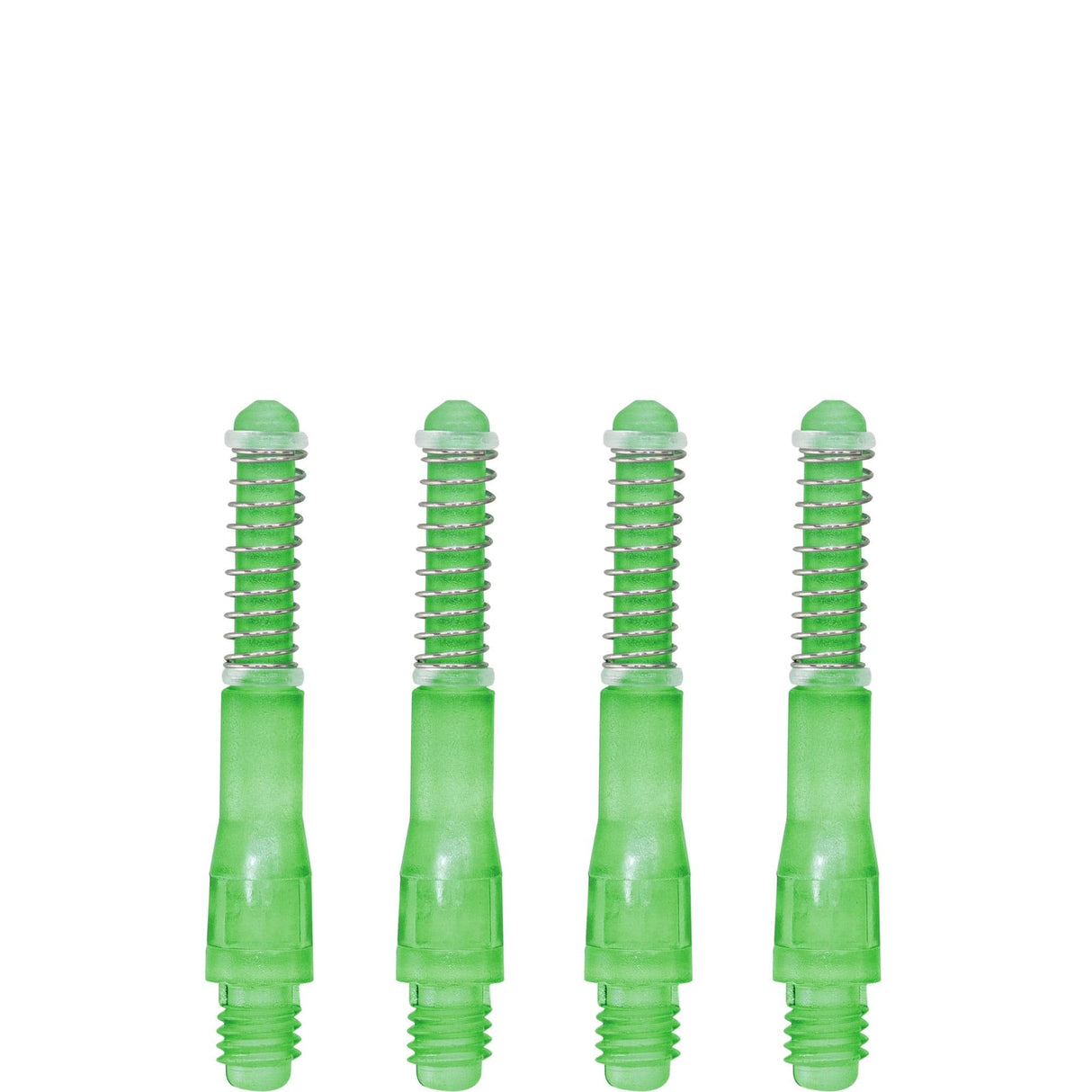 Cuesoul - Dart Shafts - Tero Flight System - AK7 - Gradient - Standard - Set of 4 - Lime Green Cuesoul 32mm