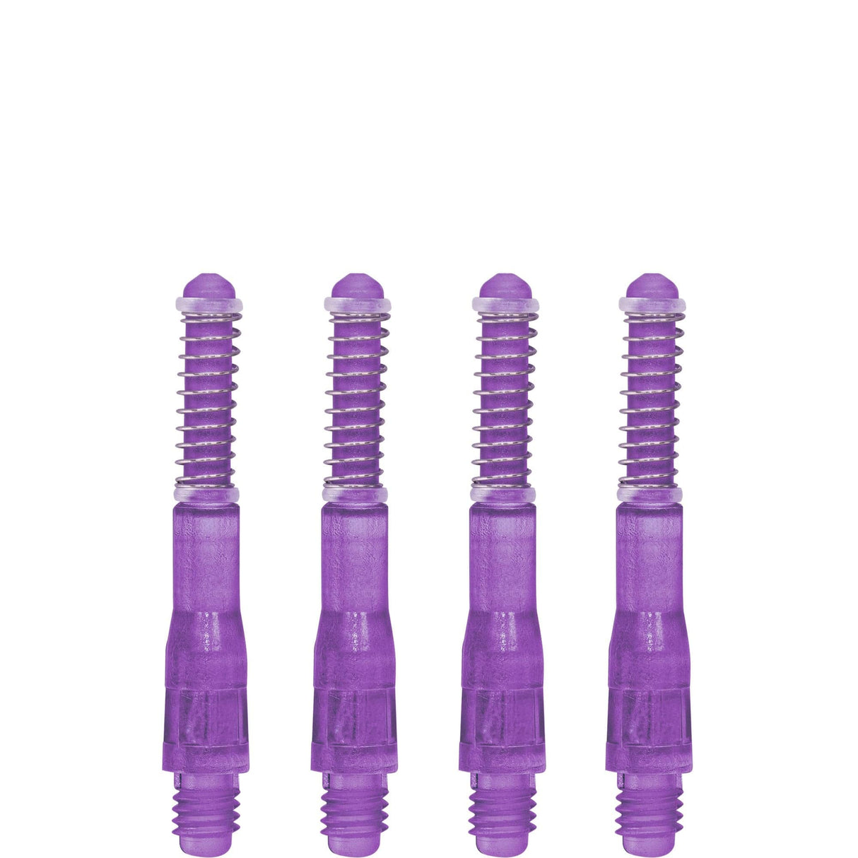 *Cuesoul - Dart Shafts - Tero Flight System - AK7 - Gradient - Standard - Set of 4 - Purple Cuesoul 34mm