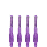 *Cuesoul - Dart Shafts - Tero Flight System - AK7 - Gradient - Standard - Set of 4 - Purple Cuesoul 34mm