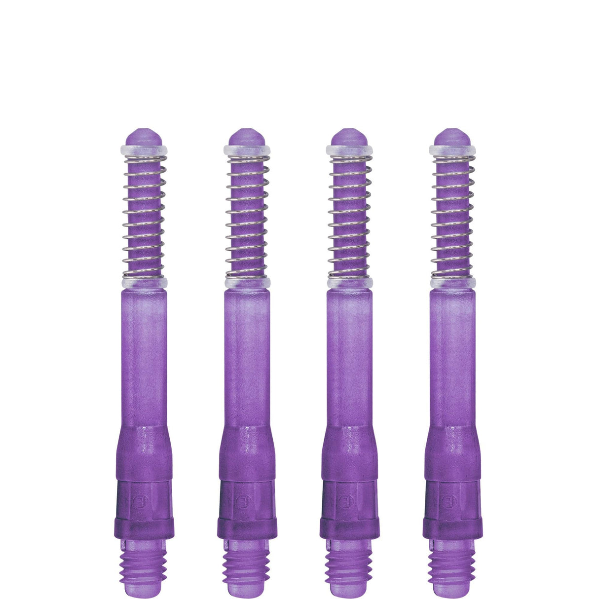 *Cuesoul - Dart Shafts - Tero Flight System - AK7 - Gradient - Standard - Set of 4 - Purple Cuesoul 40mm