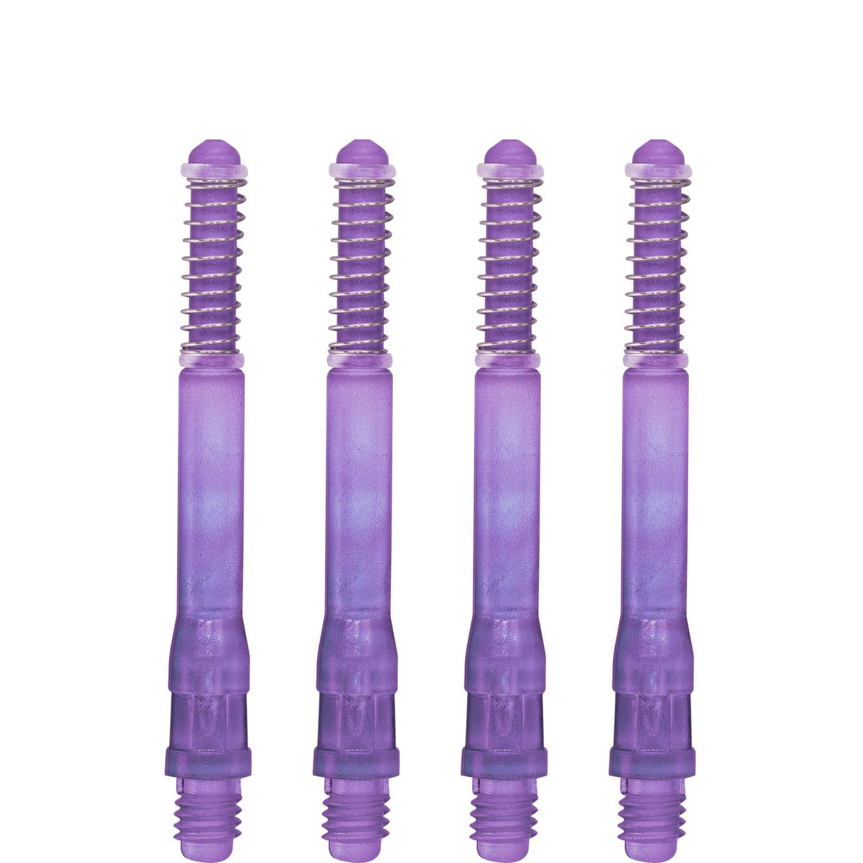 *Cuesoul - Dart Shafts - Tero Flight System - AK7 - Gradient - Standard - Set of 4 - Purple Cuesoul 43.5mm