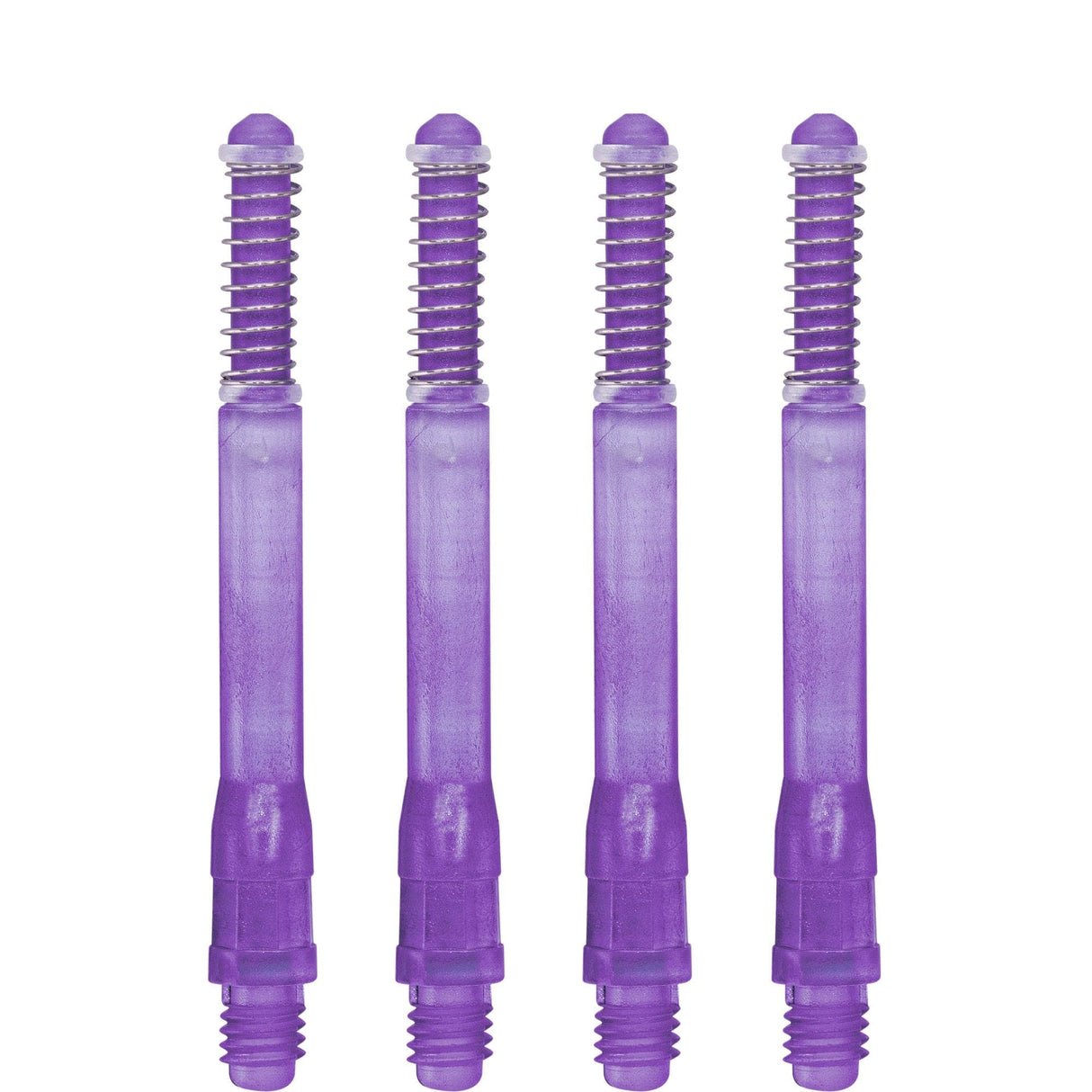 *Cuesoul - Dart Shafts - Tero Flight System - AK7 - Gradient - Standard - Set of 4 - Purple Cuesoul 47mm