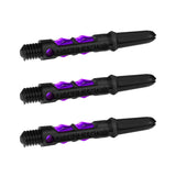Harrows Carbon ST Shafts - Dart Stems - Black & Purple