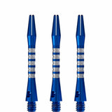 *Shot Pyramid Dart Shafts - Aluminium Anodised - Blue Tweenie