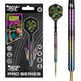 Shot Pro Series TP Darts - Steel Tip - 90% Tungsten - Stowe Buntz 3.0 23g