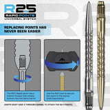 Mission R2.5 Rapid Dart Points - Steel Tip - SC1
