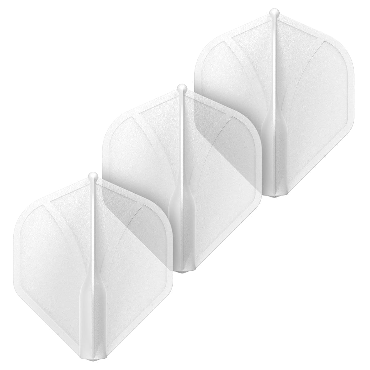 Shot Airfoil Dart Flights - Moulded Flight and Shaft - Standard