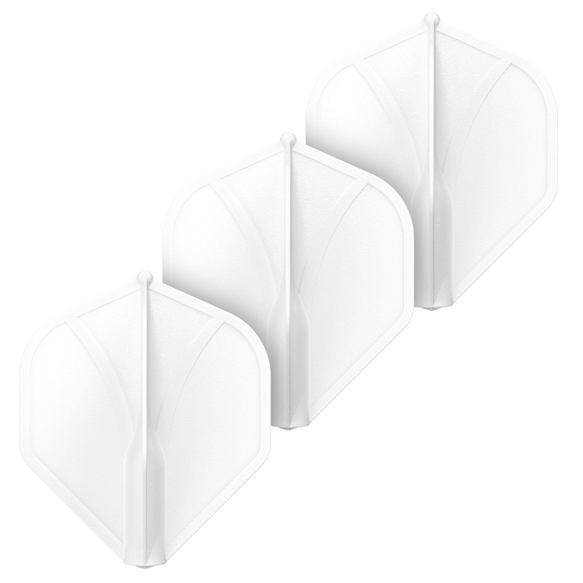 Shot Airfoil Dart Flights - Moulded Flight and Shaft - Standard