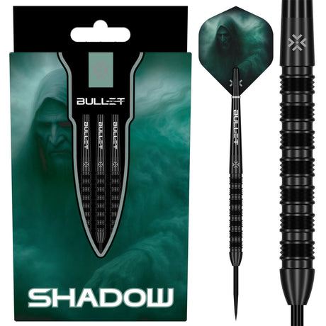 Bullet Shadow Darts - Steel Tip - 90% Tungsten