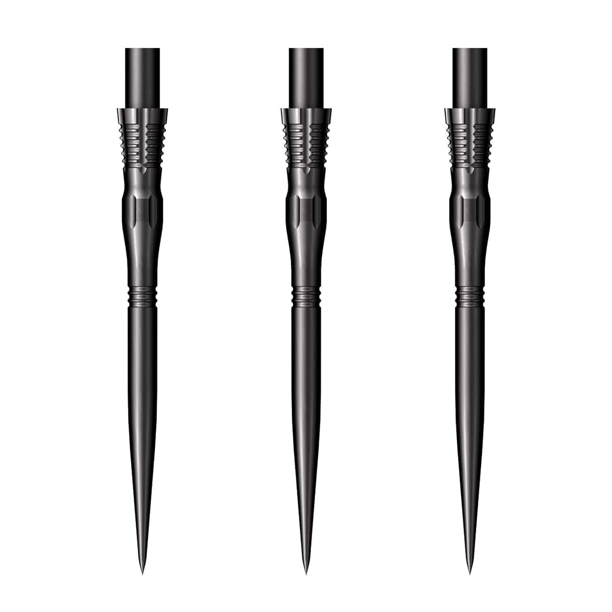 Shot Cone Dart Points - Steel Tip - Scallop - 31mm