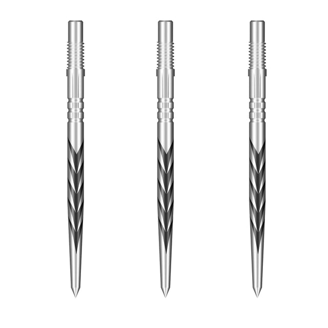 Shot Turbo Dart Points - Steel Tip - Tribal Weapon