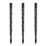 Shot Arrowhead Dart Points - Replacement Spare Points - 38mm - Black