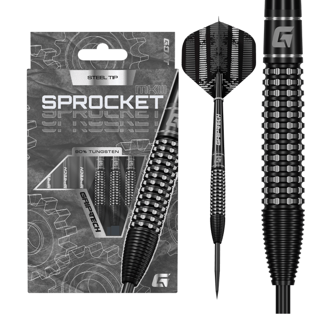 Goat Sprocket MkIII Darts - Steel Tip - 90% Tungsten