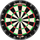 Deal 01 - Black Jigsaw Surround - Axis Dartboard - Throwline - 6 Darts