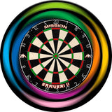 Designa Dartboard Surround - Design Collection - Heavy Duty - Rainbow