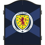 Scotland Football Dartboard Cabinet - Official Licensed - C3 - Navy Blue - St Andrew