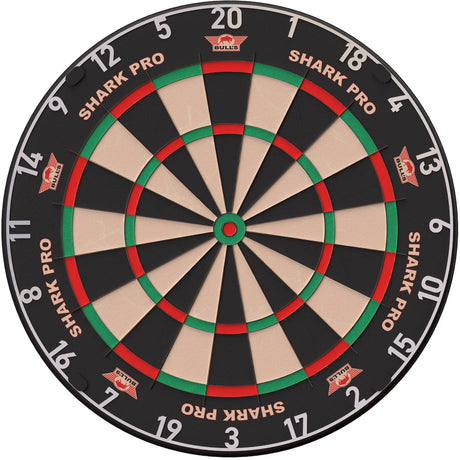 Bulls Shark Pro Dartboard - Advanced Competition Bristle Board
