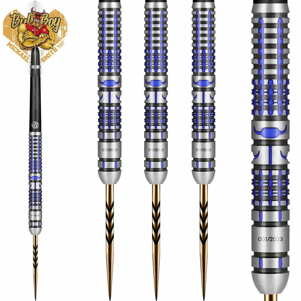 *Shot Michael Smith Darts - Limited Edition - Steel Tip - Skye 24g