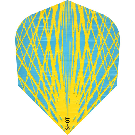Shot Rowby-John Rodriguez Dart Flights - Std - No6 - Araw