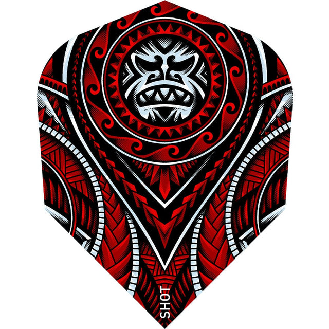 Shot Tribal Weapon Dart Flights - Std - No6 - Savage