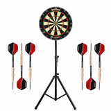 Winmau Blade 6 Dartboard & Stand Set - Dart Board, Stand & 2 sets of Brass Darts