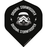 Original StormTrooper Dart Flights - Official Licensed - No2 - Std - Storm Trooper - Logo on Black