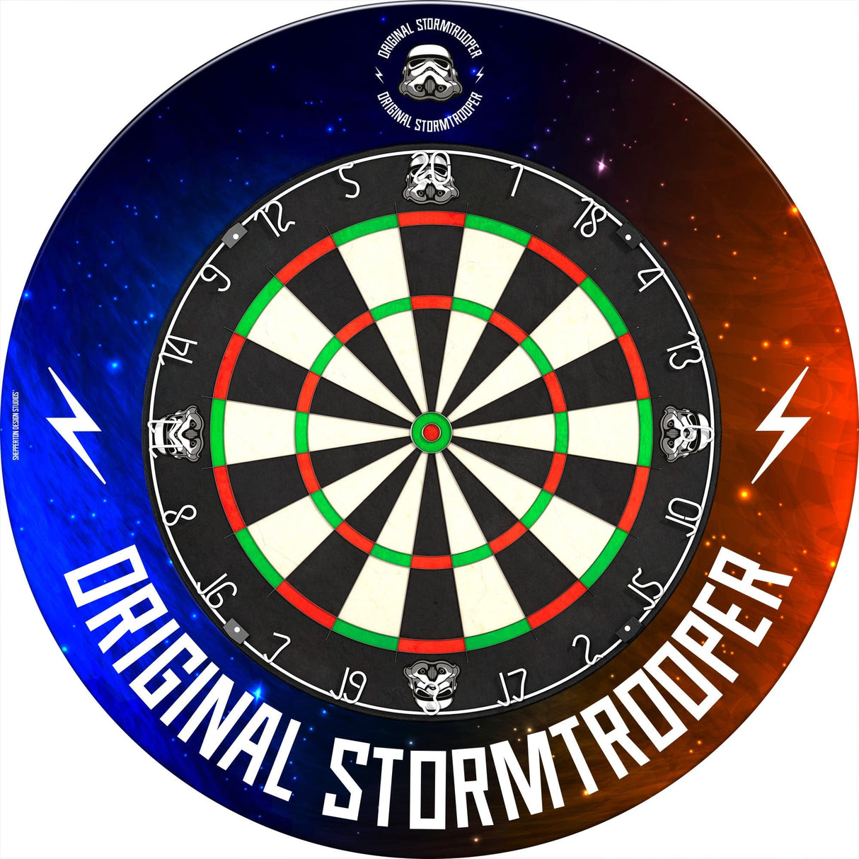 Original StormTrooper Dartboard Surround - S2 - Storm Trooper - Twin Colour