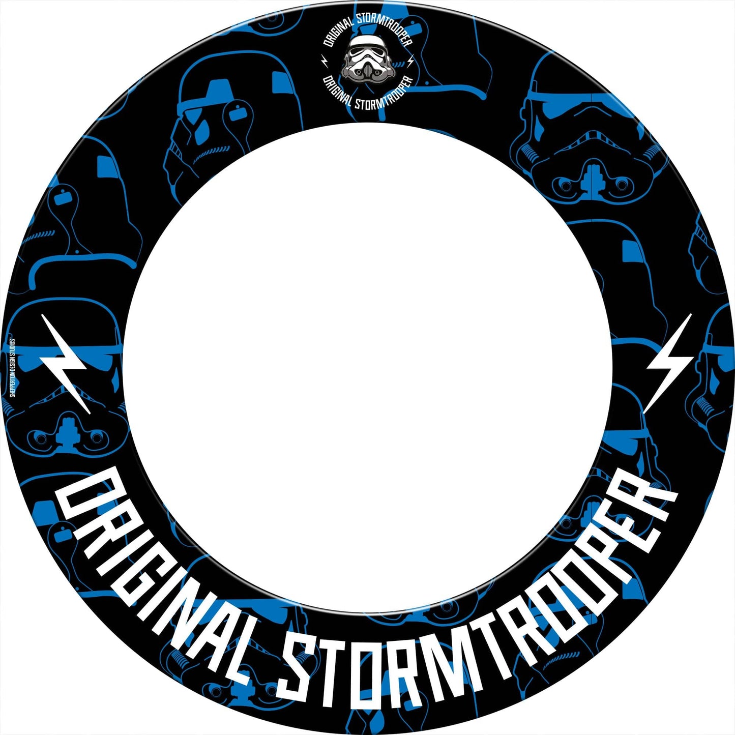 Original StormTrooper Dartboard Surround - S5 - Storm Trooper - Multi Mask Blue