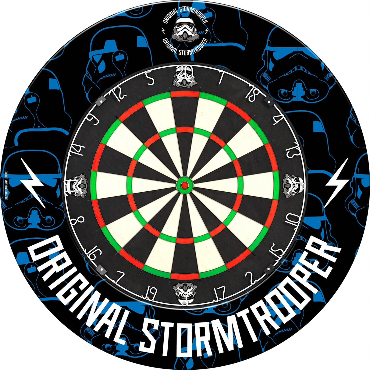 Original StormTrooper Dartboard Surround - Storm Trooper - Multi Mask
