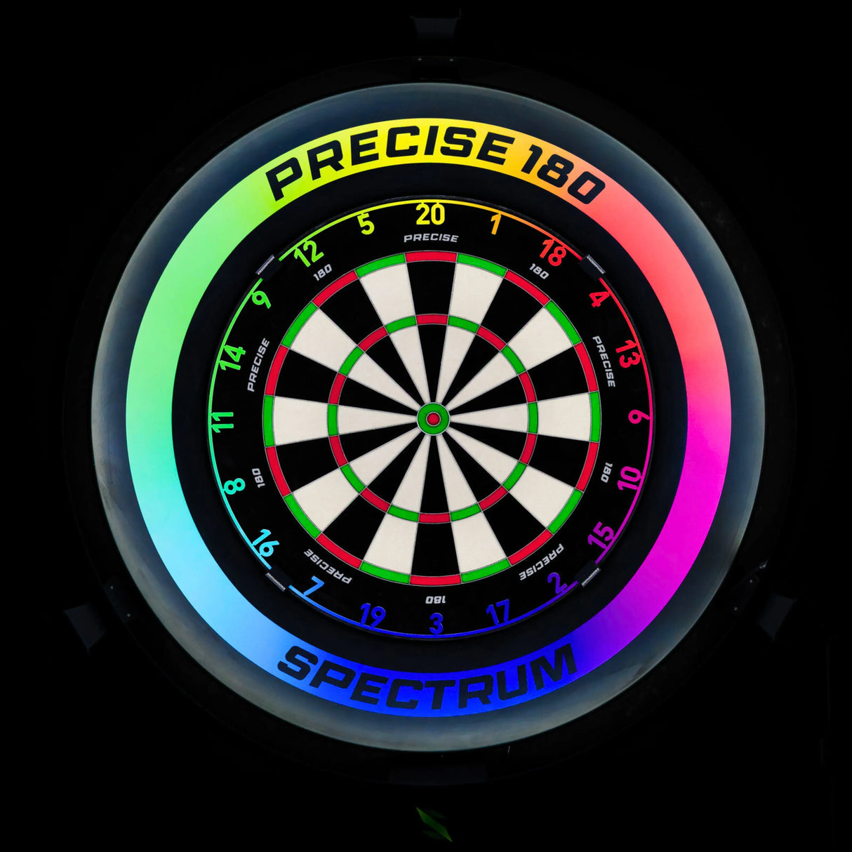 Precise 180 Dartboard Surround - Endorphine Signature - Spectrum Black