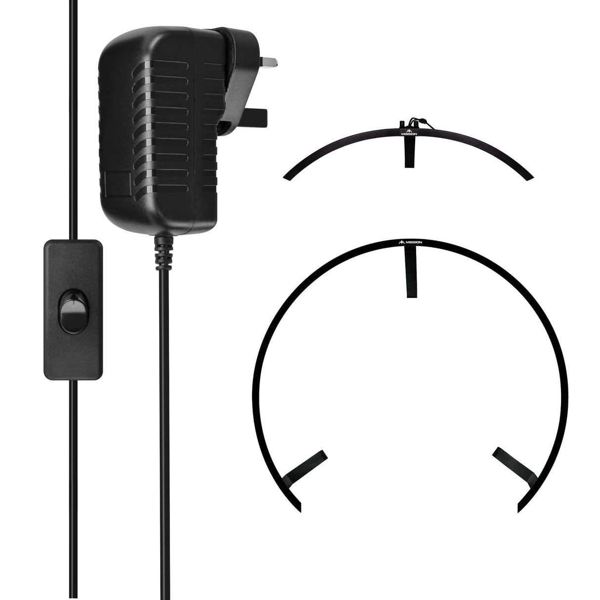 Mission Torus LED Replacement Power Adapter / Cable - Length: 3 Meter