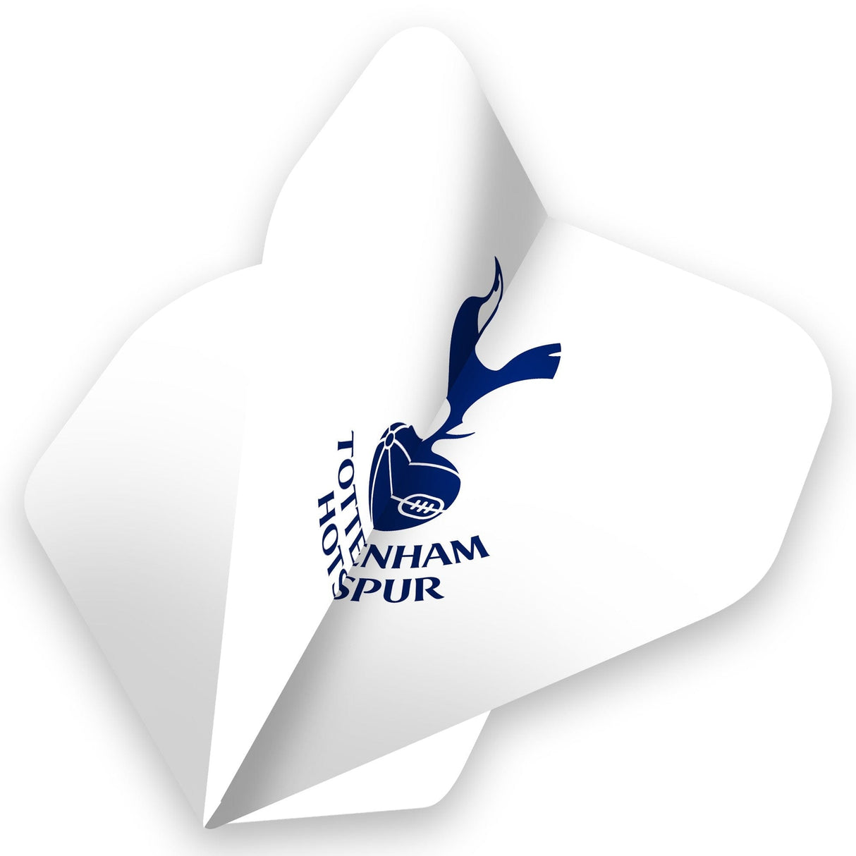 Tottenham Hotspur Dart Flights - 100 Micron - Standard No2 - F1 - White Logo