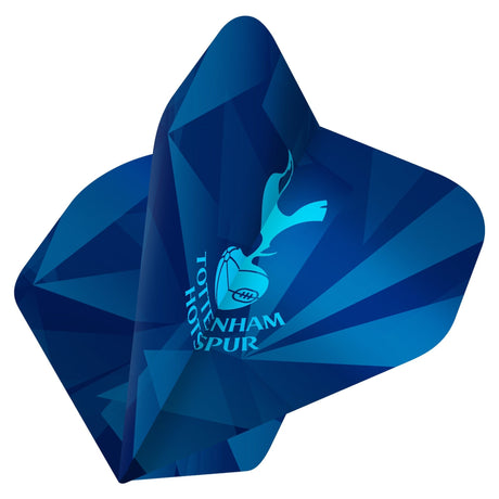 Tottenham Hotspur Dart Flights - 100 Micron - Standard No2 - F3 - Navy Shard - Sky Blue Crest