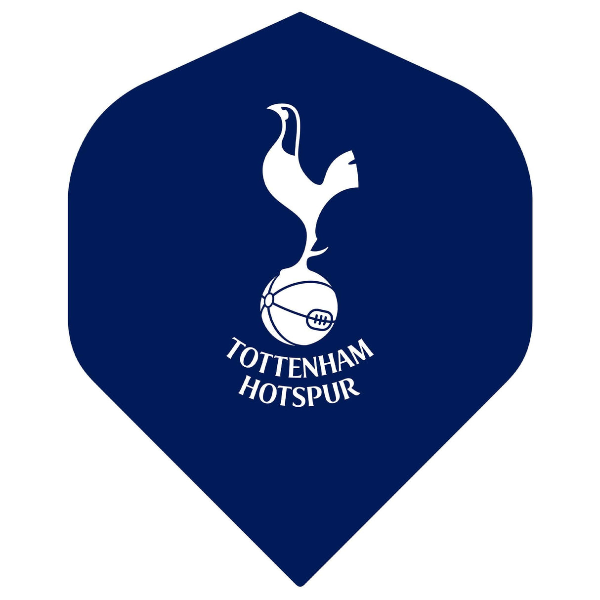 Tottenham Hotspur Dart Flights - 100 Micron - Standard No2 - F2 - Navy Blue Logo