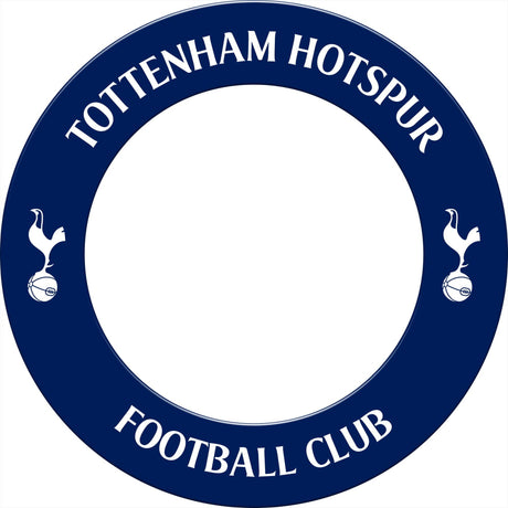 Tottenham Hotspur Dartboard Surround - Official Licensed - Spurs - S2 - Navy & White