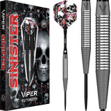 Viper Sinister Darts - Steel Tip - 90% - Sandblasted - S1 - Shark Grip