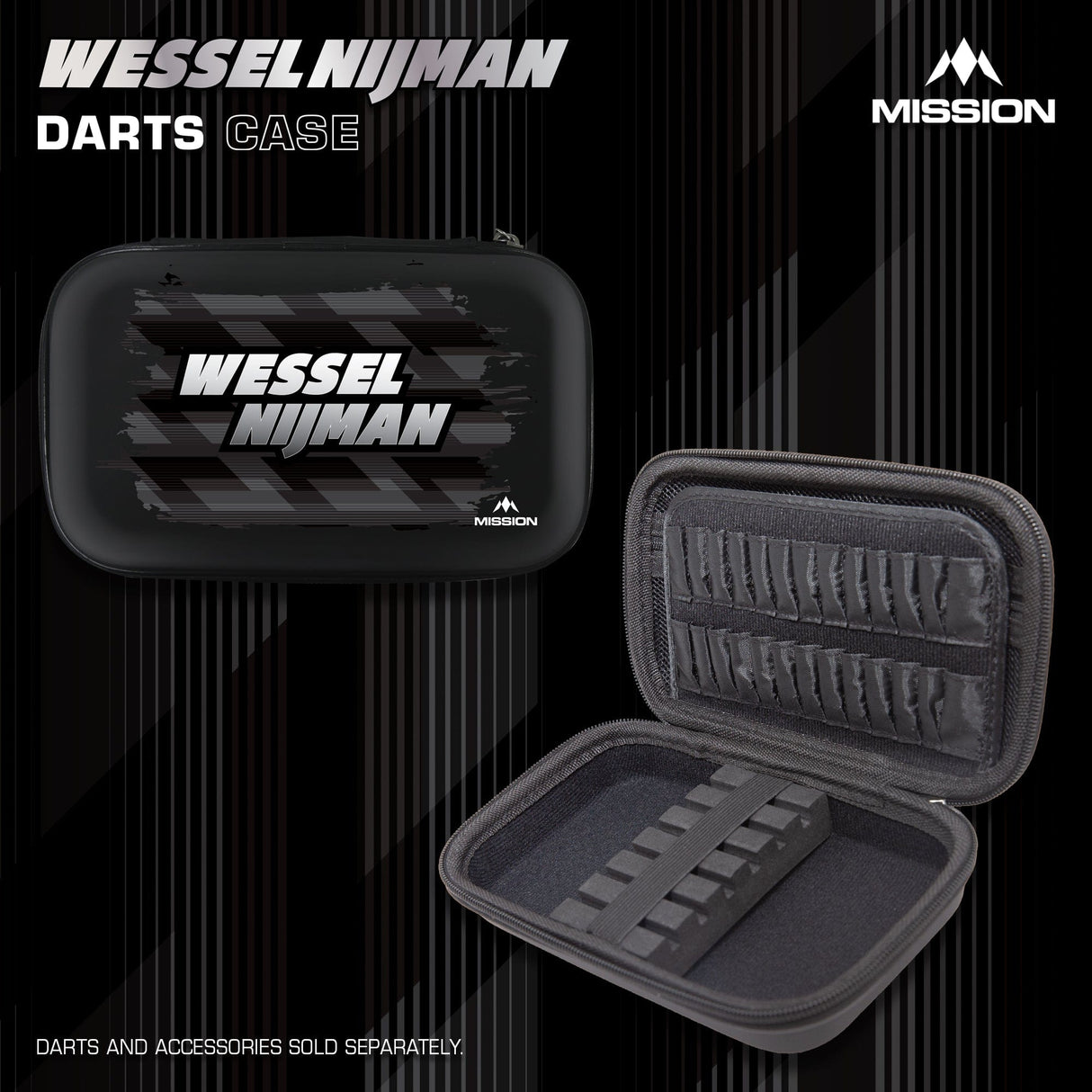 Mission Darts Players- EVA Dart Case - Wessel Nijman