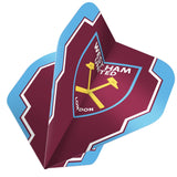 West Ham United FC - Official Licensed - Dart Flights - No2 - Std - F2 - Geo Design
