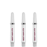 West Ham United FC - Official Licensed - Nylon Stems - Dart Shafts with Springs - White Short