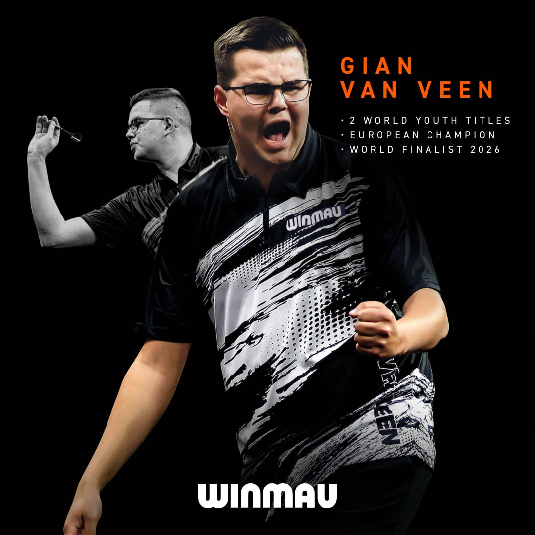 Winmau Gian van Veen Switch Darts - Steel Tip - 90% Tungsten - TS