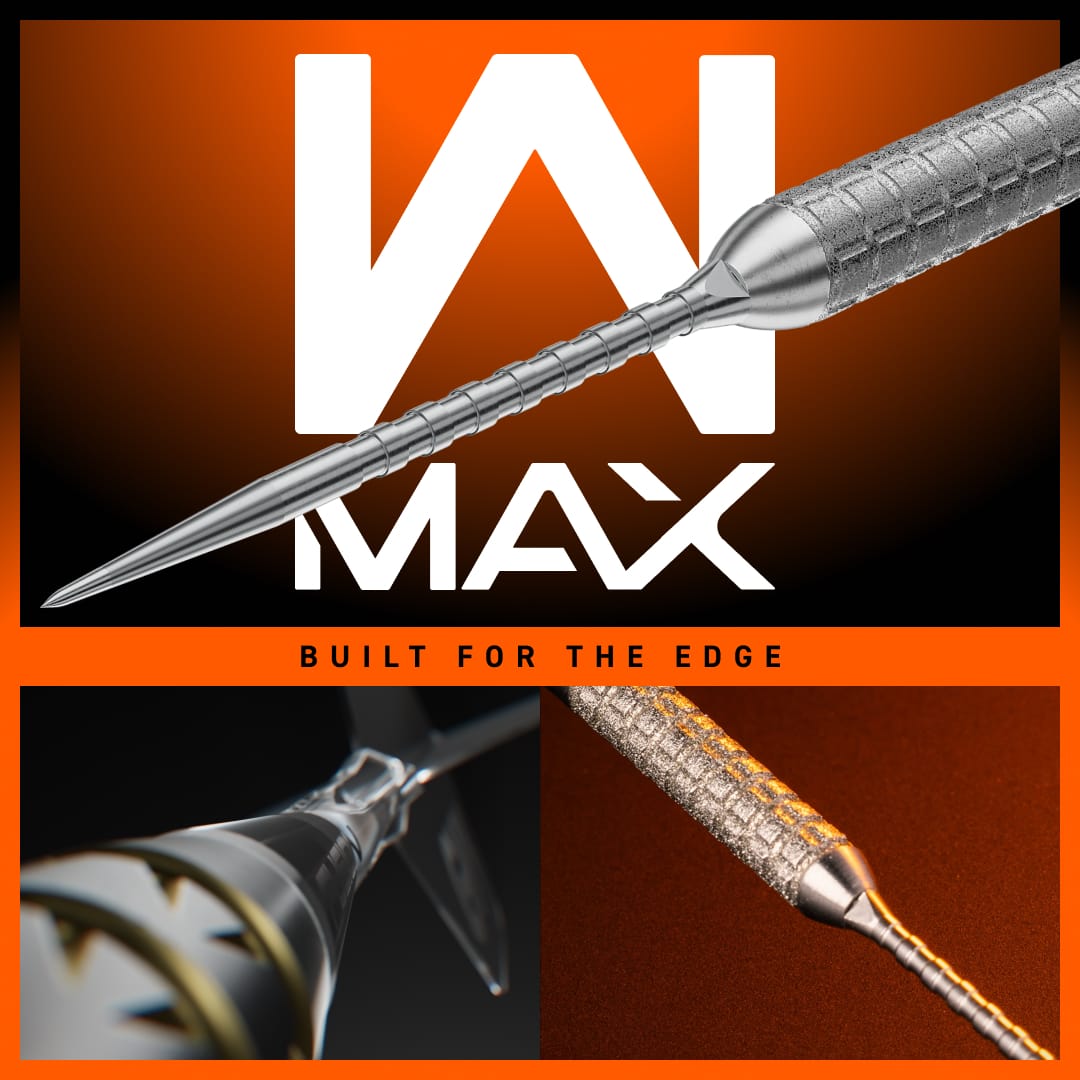 Winmau Gian van Veen Switch Darts - Steel Tip - 90% Tungsten - W-Max