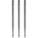 Unicorn Spare Dart Points - Steel Tip - 6 Ring Needle - Silver