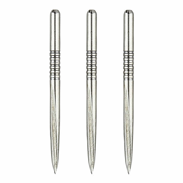 Unicorn Volute Dart Points - Steel Tip - 7 Groove - Silver  - 36mm