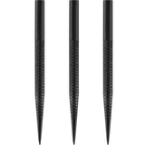 *Harrows Laser Cut Spare Points - Steel Tip - Black - Ringed