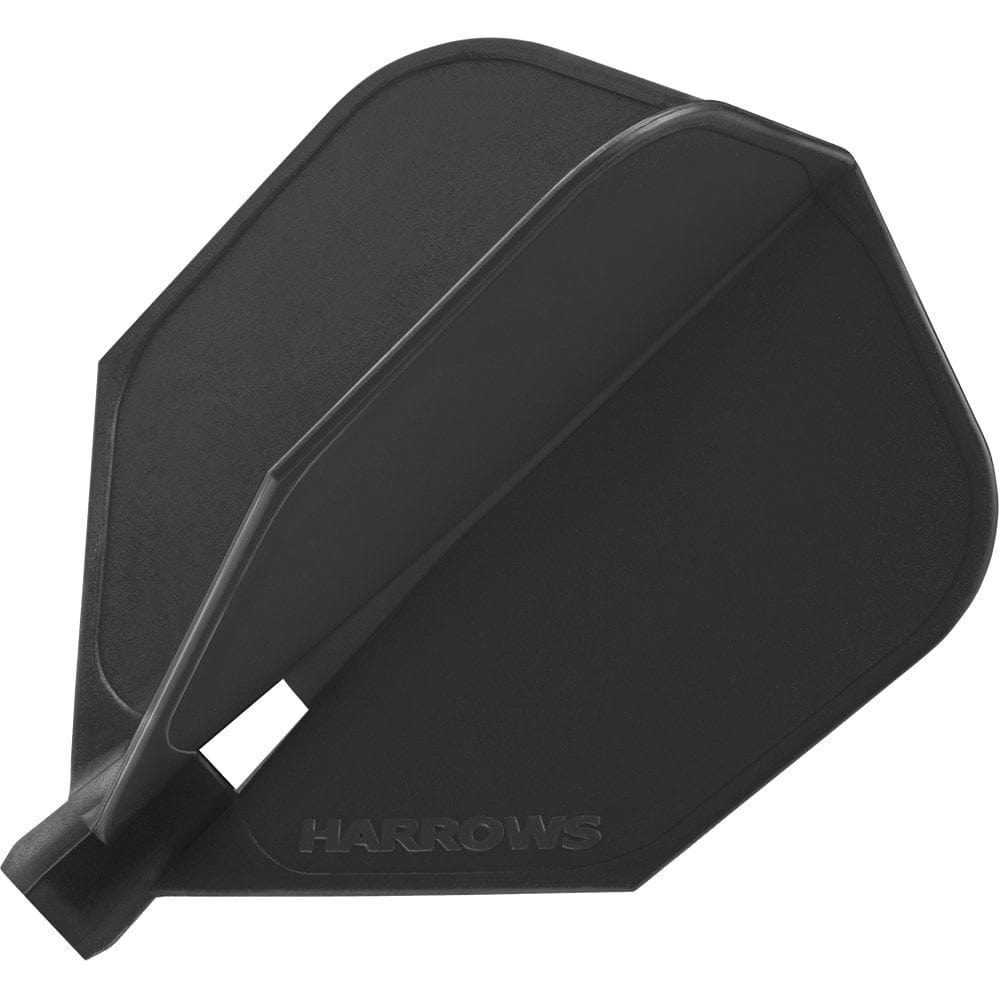 Harrows Clic System - Reinforced Flights - Std No6 - Shape Black