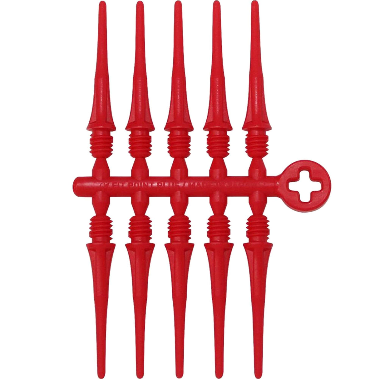 Cosmo - Fit Point Plus - Soft Tips - 2ba Thread - Pack 50 Red