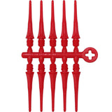 Cosmo - Fit Point Plus - Soft Tips - 2ba Thread - Pack 50 Red