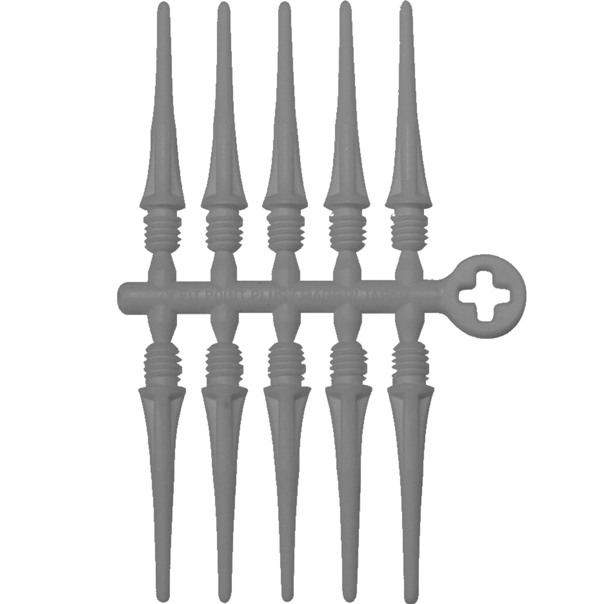 Cosmo - Fit Point Plus - Soft Tips - 2ba Thread - Pack 50 Grey