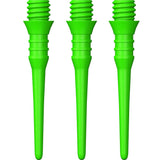 Mission Titan Pro Soft Tip Points - 2ba - Bag 50 Neon Green